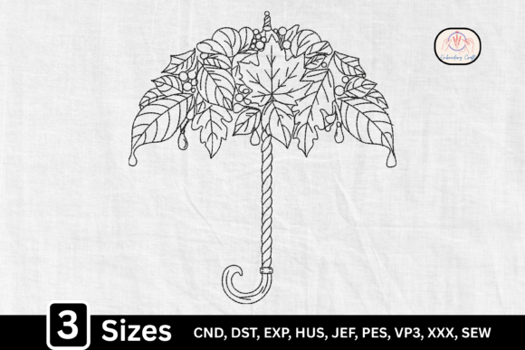 Autumn Leaf Umbrella Embroidery Review