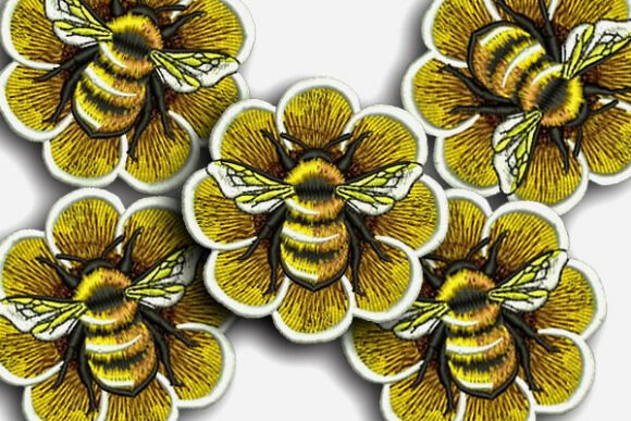 Bee on the Flower Embroidery Review