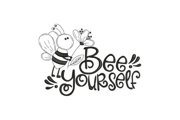 Bee Yourself Embroidery Design Review