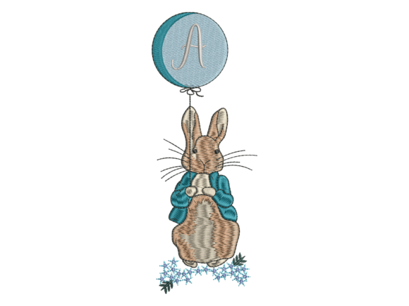 Bunny Balloon Letter a Embroidery Review