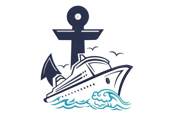Cruise Ship Anchor Embroidery Review