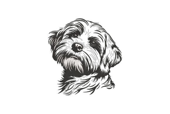 Cute Dog Head Design Review for Merch