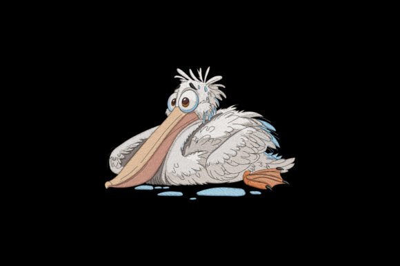 Cute Pelican Embroidery Review