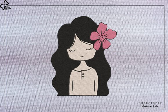 Dreamy Girl with Hibiscus Embroidery Review