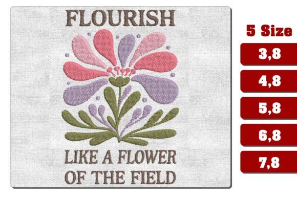 Flourish Like a Flower of Field PES File