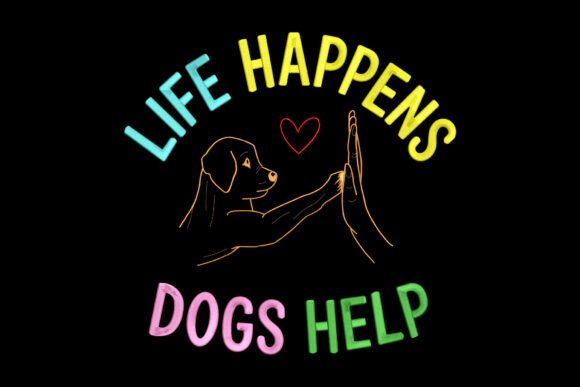 Life Happens Dogs Help Embroidery Review