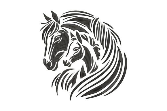 Majestic Horse Silhouette