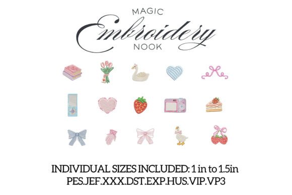 Min Coquette Bundle X 15 Designs
