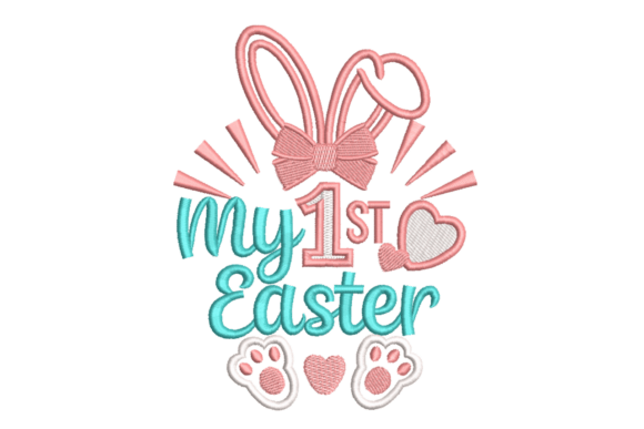My 1st Easter Bunny Embroidery Design Review