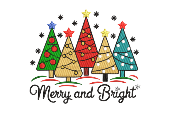 Xmas Trees Embroidery Design Review